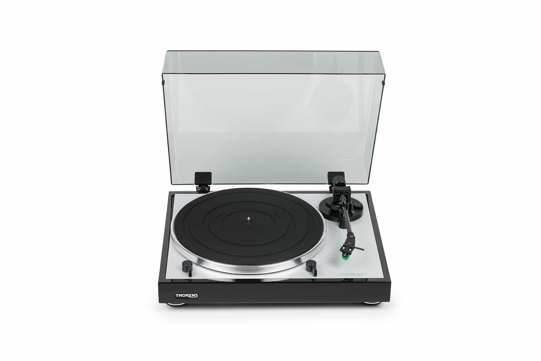 Thorens TD 402 DD zwart, mijn platenspeler